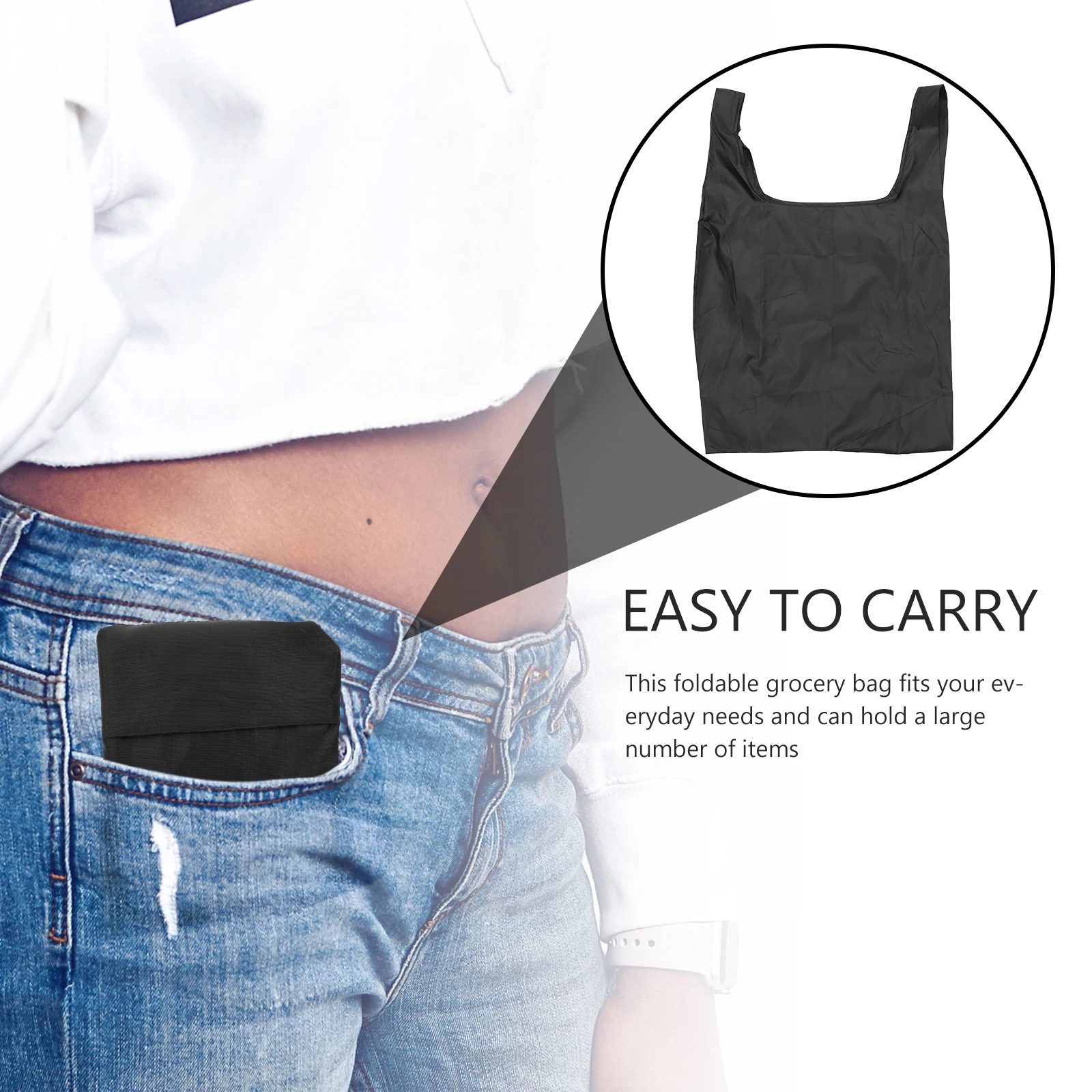 

20Pcs Grocery Bags Reusable Foldable Oxford Cloth Lightweight Shopping Pouches Portable Grocery Storage Bags for Groceries