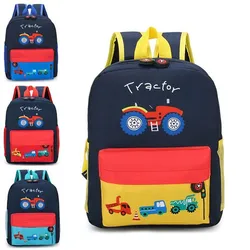 Zaino Scuola bambini cartone animato Zaino Scuola carino 3-6 anni ragazzo Kleinkinder Zaino Plecaki Szkolne zaini Scuola Zaino Scuola