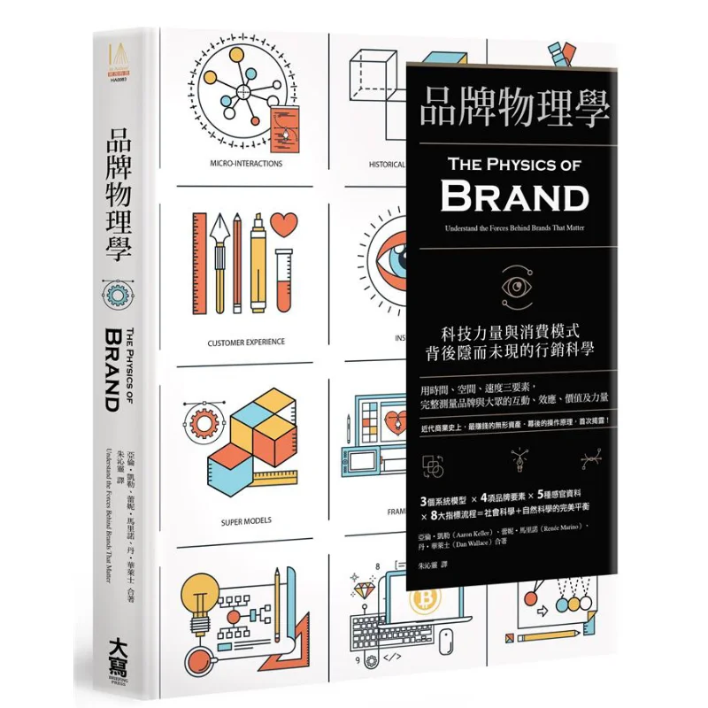 

Физика бренда. Наука скрытого маркетинга за технологической мощностью и потреблением. Выкройки Aaron Aaron Keller 9789869504959.