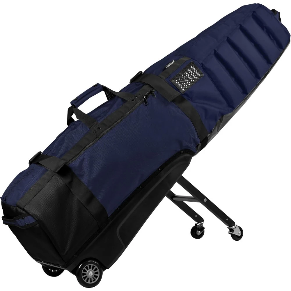 

ClubGlider Meridian-Prestigious Golf Bag with Wheels for Ultimate Convenience-Heavy Duty Golf Travel Bag with Dense Foam Padding