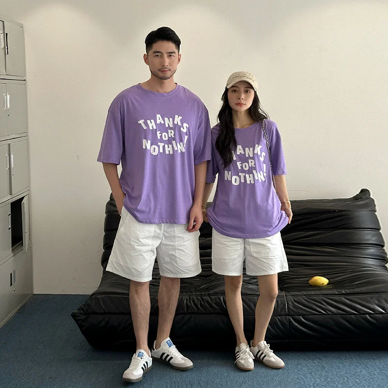 New Family Matching Tee Shirts Shorts Clothing Set for Dad Mother Daughter Son Same Outfit Summer Vacation Family Look Costume