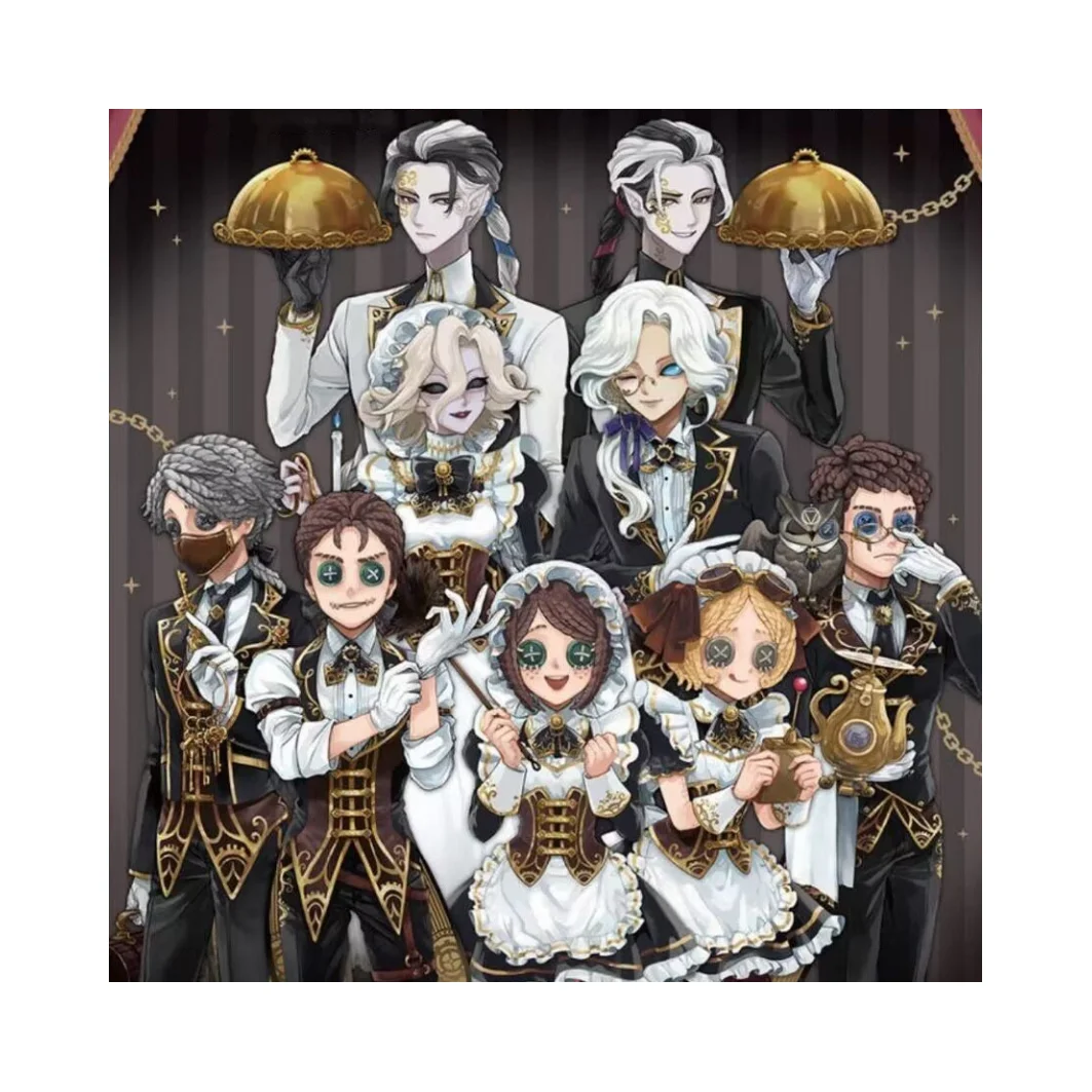 Identity V Emma Woods Tracy Reznik Aesop Carl Naib Subedar Mary Anime Acrylic Stand Model Keychain Pendant Pin Button Badge Card