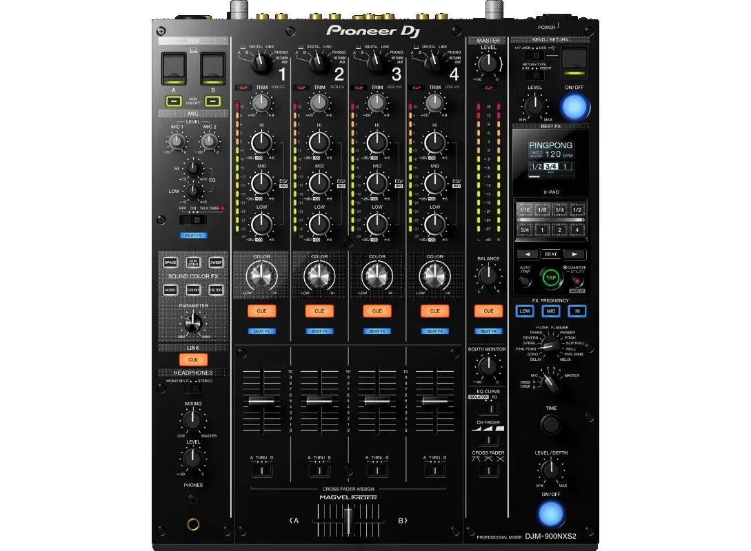 

100% Best Deal on Pioneer DJM-900NXS2 4-channel digital pro-DJ mixer