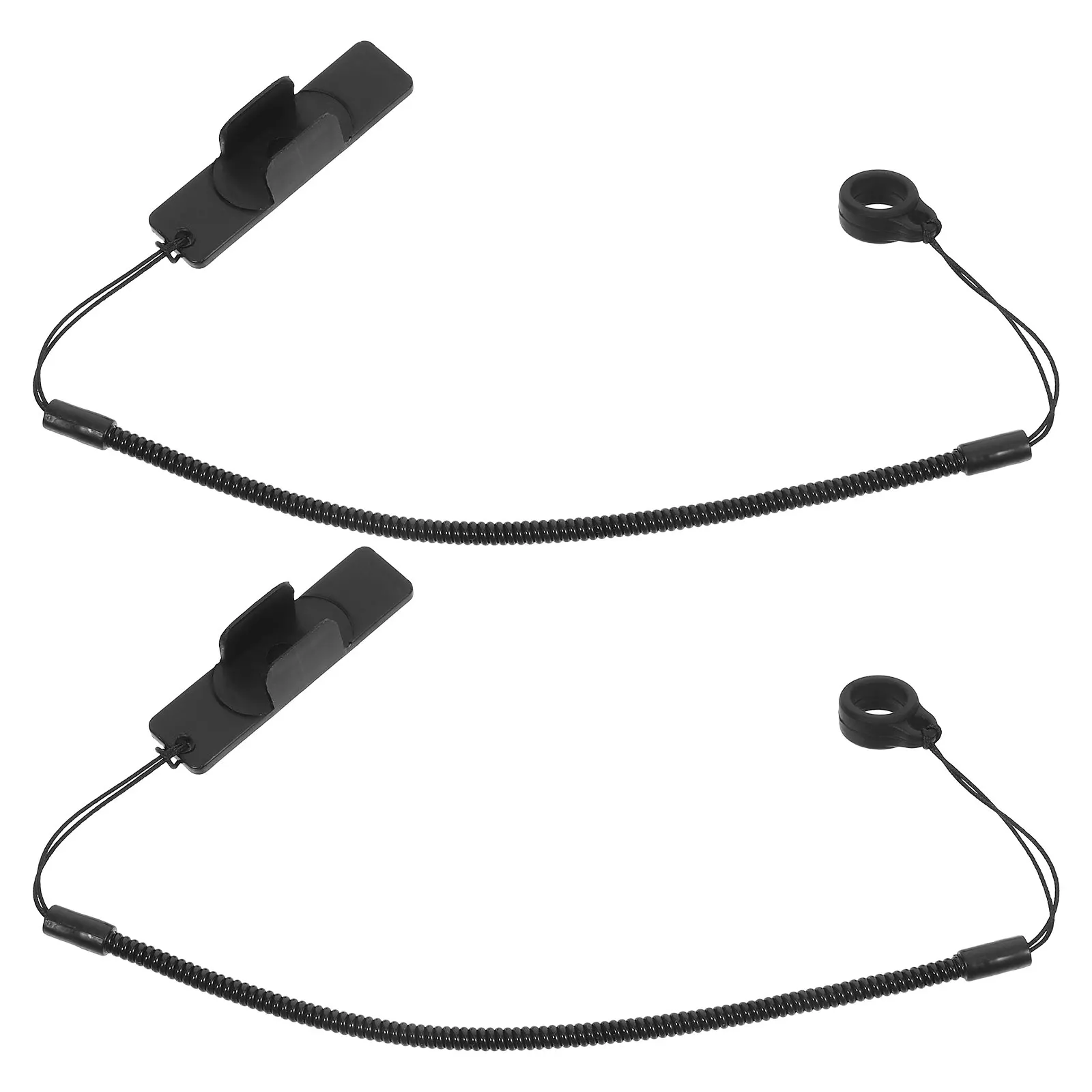 2Pcs Durable Elastic Pen Holder Tether With Strong Adhesive Clip For Tablet Stylus And Drawing Pens