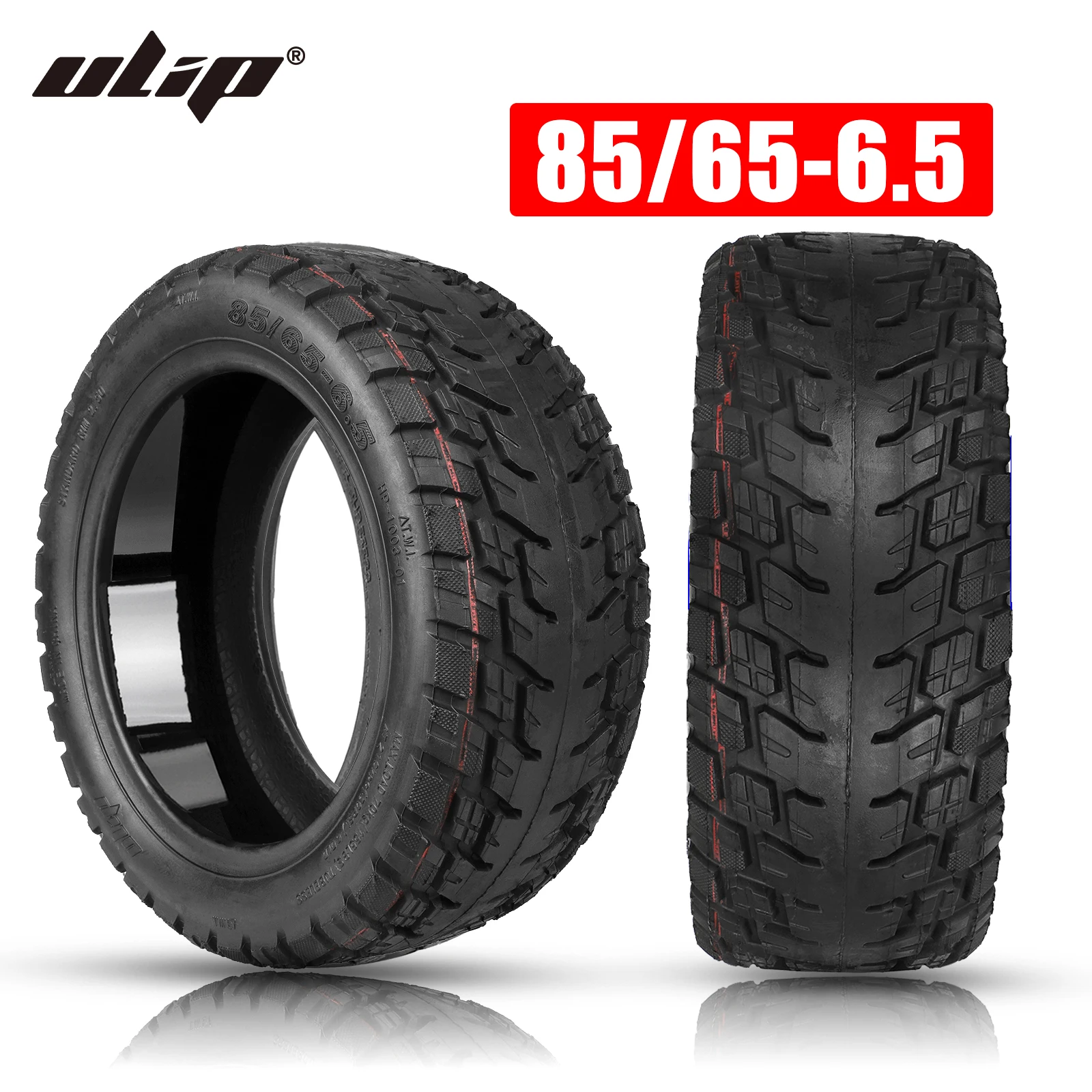 

Ulip 10 Inch 85/65-6.5 Self-healing Tubeless Tire For Kugoo G-Booster Scooters Built Self-repair Glue Explosion-Proof Tyre Parts