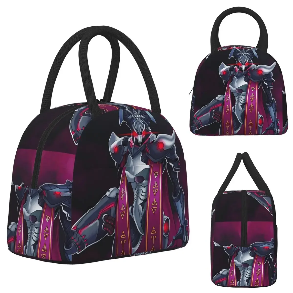 Regalo para hombres, copia de Samus Aran Metroid, bolsa de almuerzo aislada para niños, lonchera térmica para la escuela, contenedor de almuerzo
