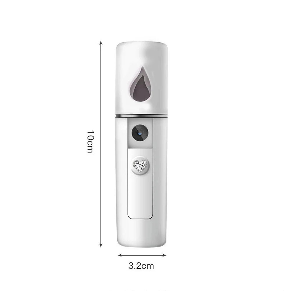 Nano Mist Facial Sprayer USB Humidifier Rechargeable Nebulizer Face Steamer Moisturizing Beauty Instruments Face Skin Care Tools