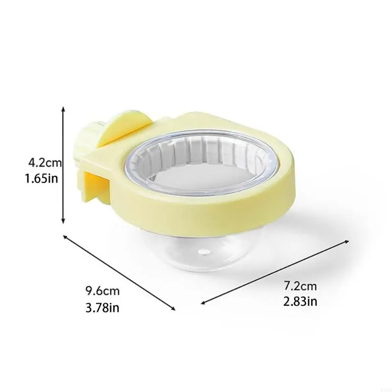 X4YE Light weight Bird Feeding Bowl Secures mount NonTip Cup Bird Bowl For Small Parrots Hamsters Exotic Pet Feeders