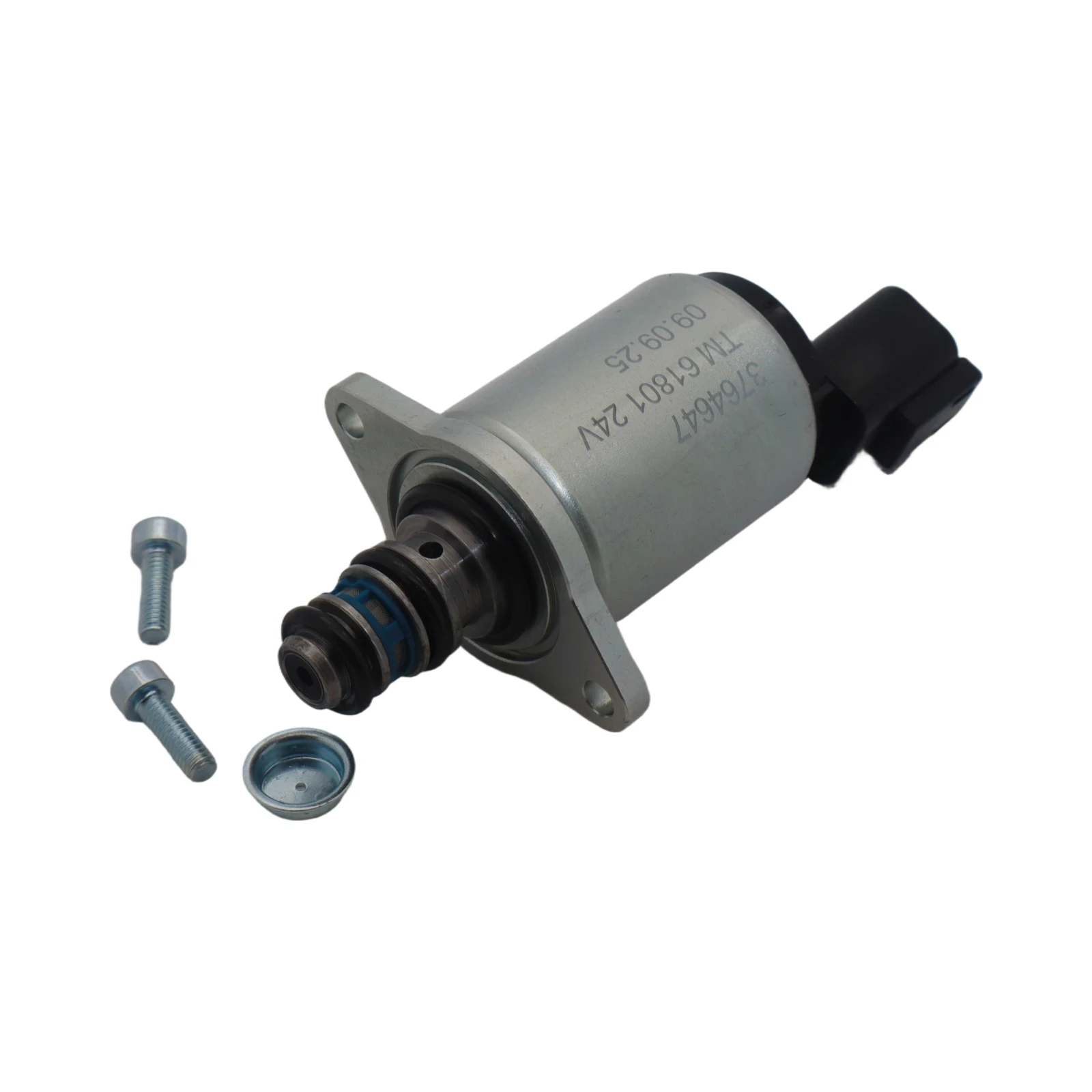 24V Hydraulic Proportional Solenoid Valve TM61801 Compatible for Excavator Construction Machinery Parts