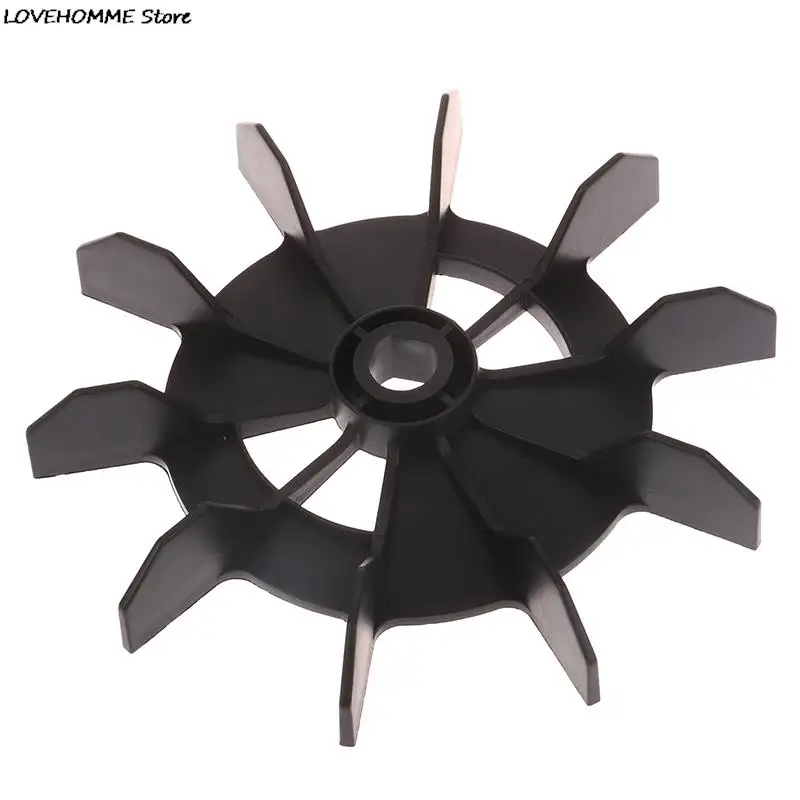 Black Plastic Heat Dissipation Engineering Fan Blade Air Compressor Fan Replacement Direct