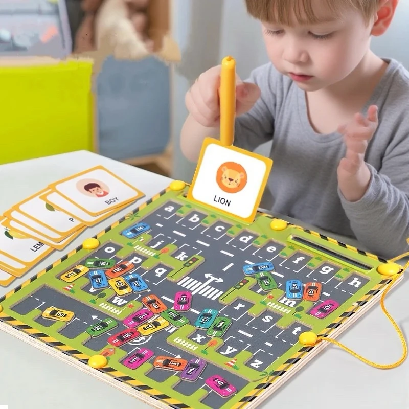 ألعاب متاهة الأبجدية المغناطيس - مراجعة Abc Kids Early Education وسعره