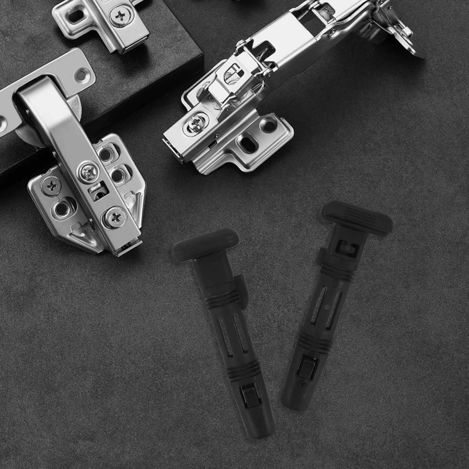 

2Pcs Adjustable Locking Car Seat Headrests Guide Inserts Diameter 12.7mm Plastic Headrests Post Trim for Front Rear Seats Car