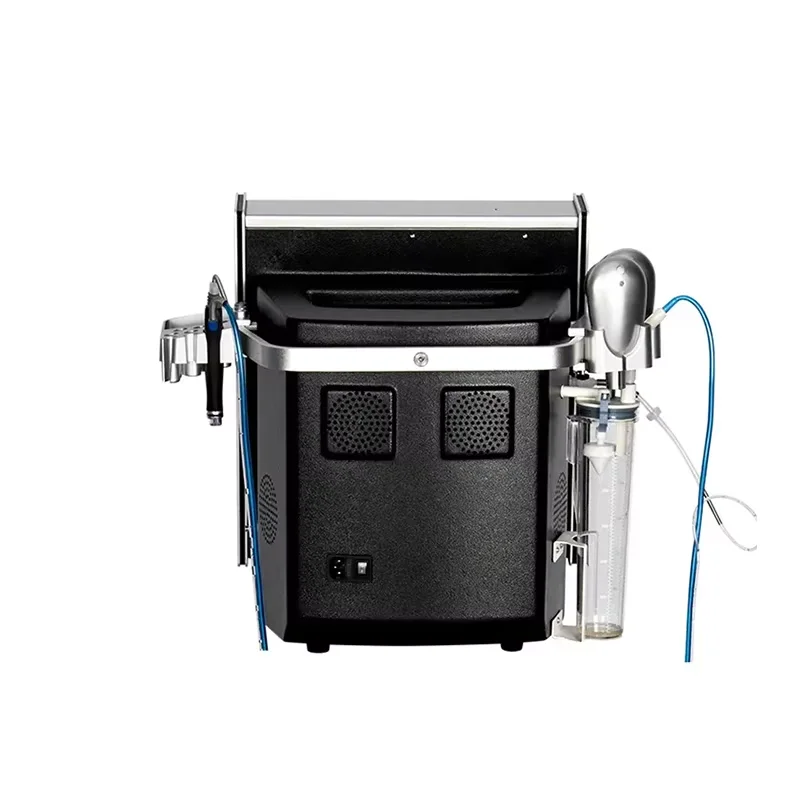 Multifunktionales, feuchtigkeitsspendendes Ultraschall-Sauerstoff-Hautpflegegerät zur Gesichtsverbesserung, Reinigung und Entfernung von Mitessern