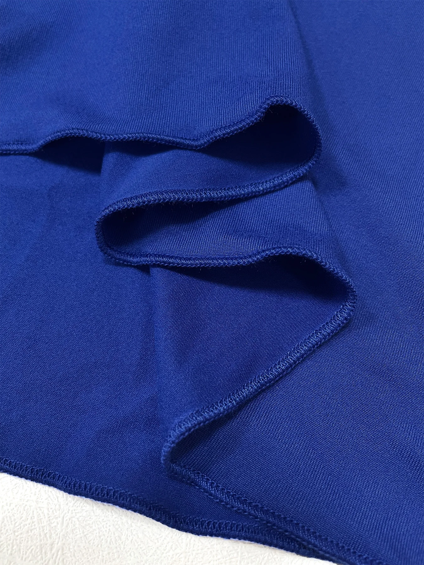 Damen Casual Eleganter Fischschwanz-Maxirock Trendiges Wickel-Design Halbkörperrock für Frauen – Detail 4