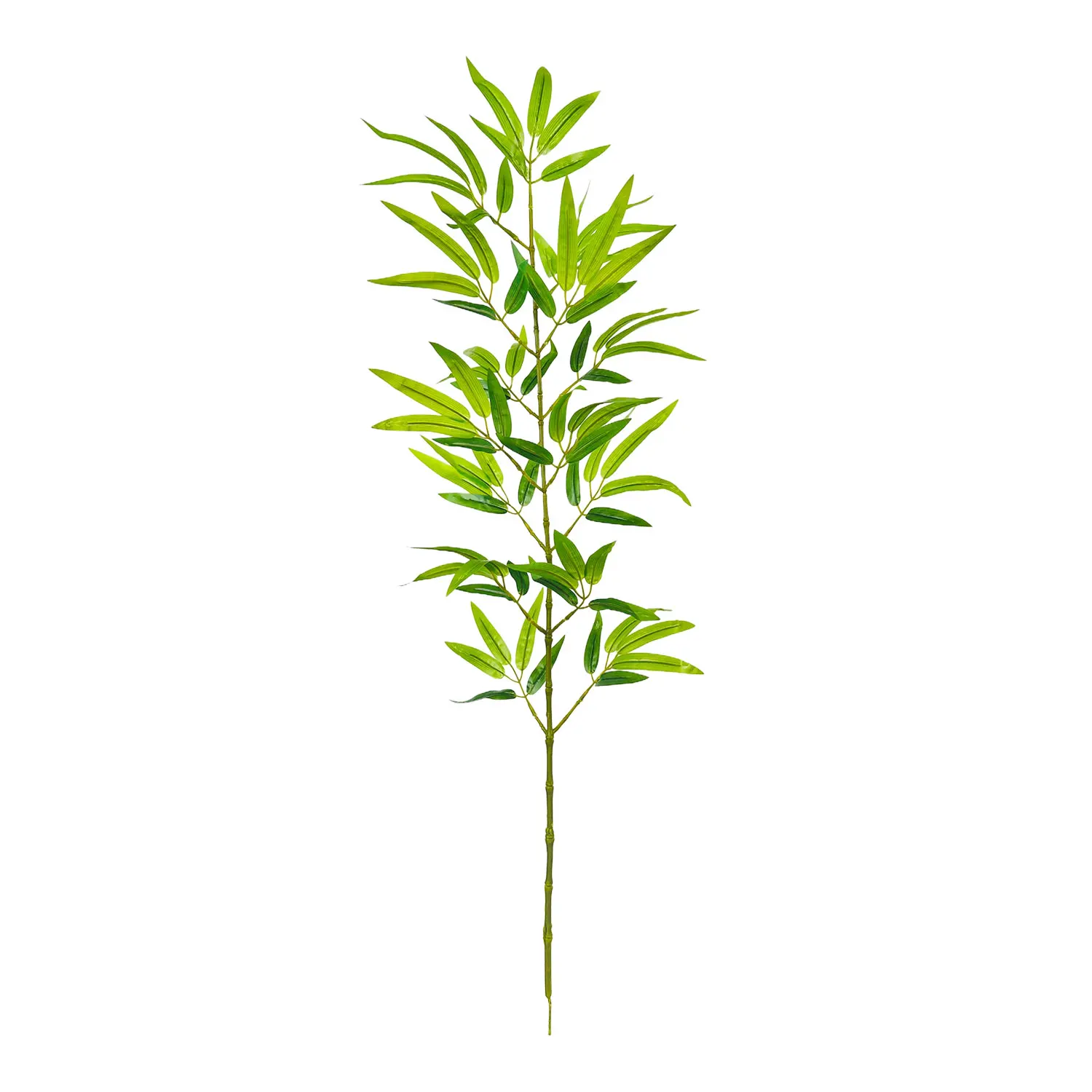 160CM Artificial Green Bamboo Leaves Fake Branches Green Plants Greenery Leaves for Wedding Home Hotel Office Party Decoration