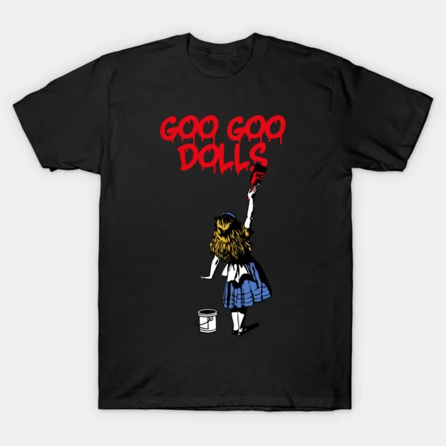 The Goo Goo Dolls Christmas Tree Lights Graphic T Shirt Vintage Rock Band Holiday Unisex Cotton Casual Tee