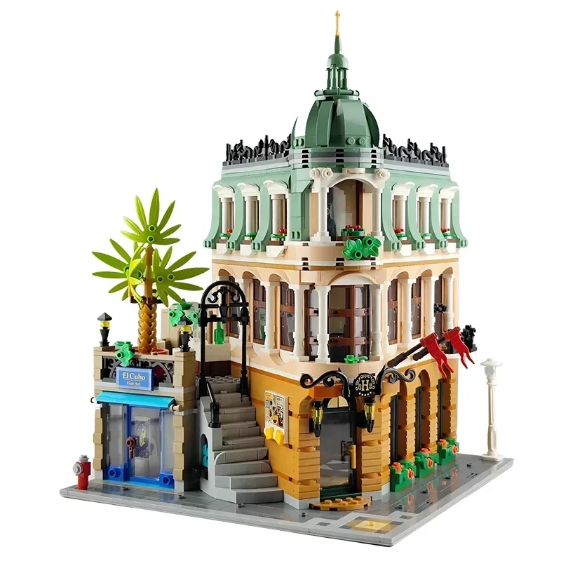 3066pcs Mode Hotel Bouwstenen Architectuur Bricks Speelgoed Huis Model Splicing Bouwstenen Kids Geschenken Compatibel 10297