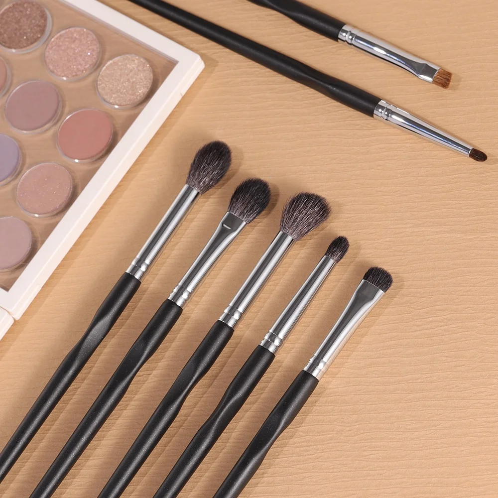 OVW Makeup Brushes Natural Eye Makeup Brushes Set Blending Brush Details Premium Pencil Synthetic Hair Shader Eyebrow косметика