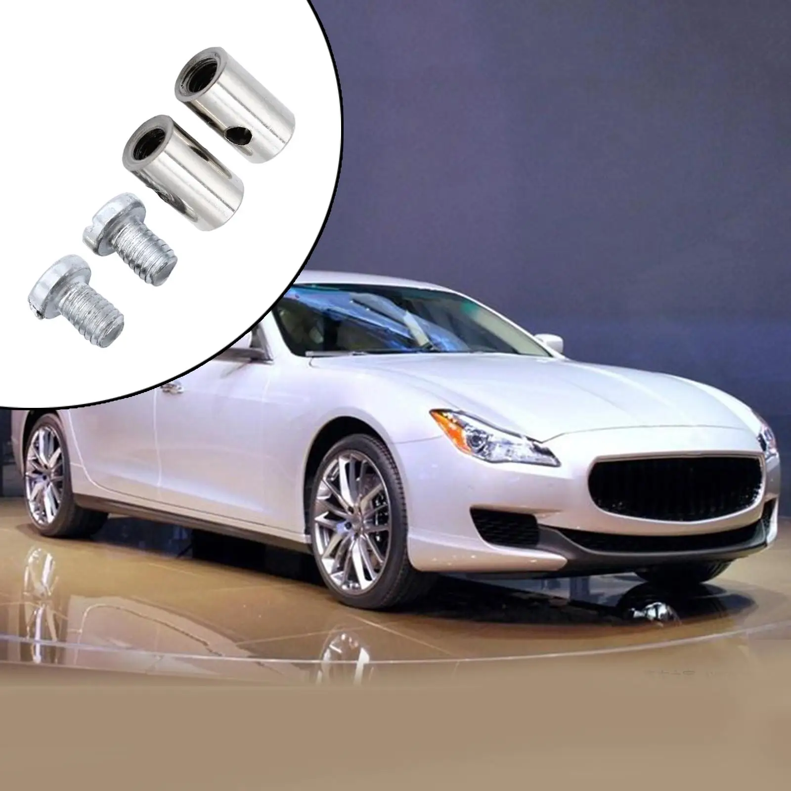 

2 шт., 6 мм, сменный тормозной трос мотоцикла, без пайки, прочный