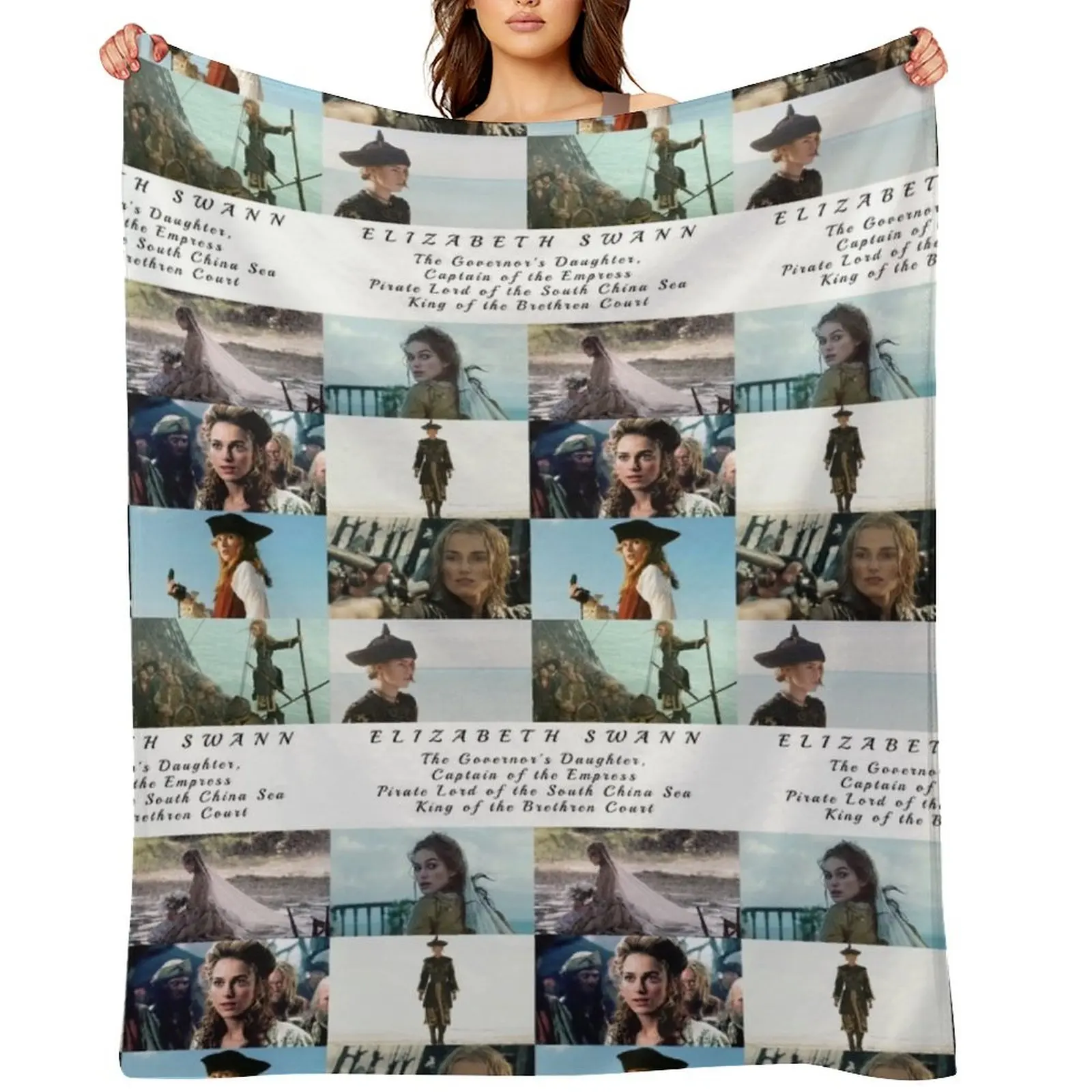 

Elizabeth Swann Throw Blanket Bed Fashionable Kid'S Single Luxury Brand Blankets