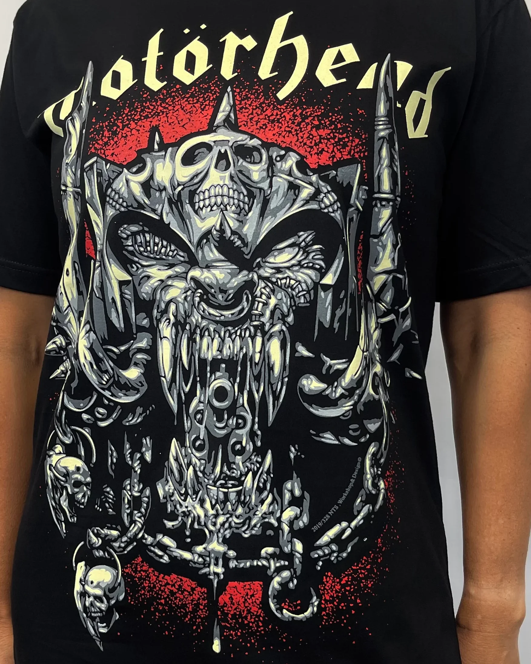Camiseta de Verano 2026 Estilo Motorhead, Rock Metal, Manga Corta, Algodón, Unisex, Estilo Y2K