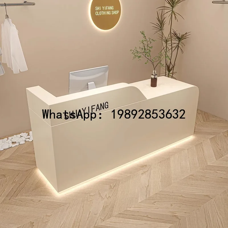 

Кассовый прилавок X5 для магазина, коммерческая стойка для одежды, салона красоты, ресепшн компании