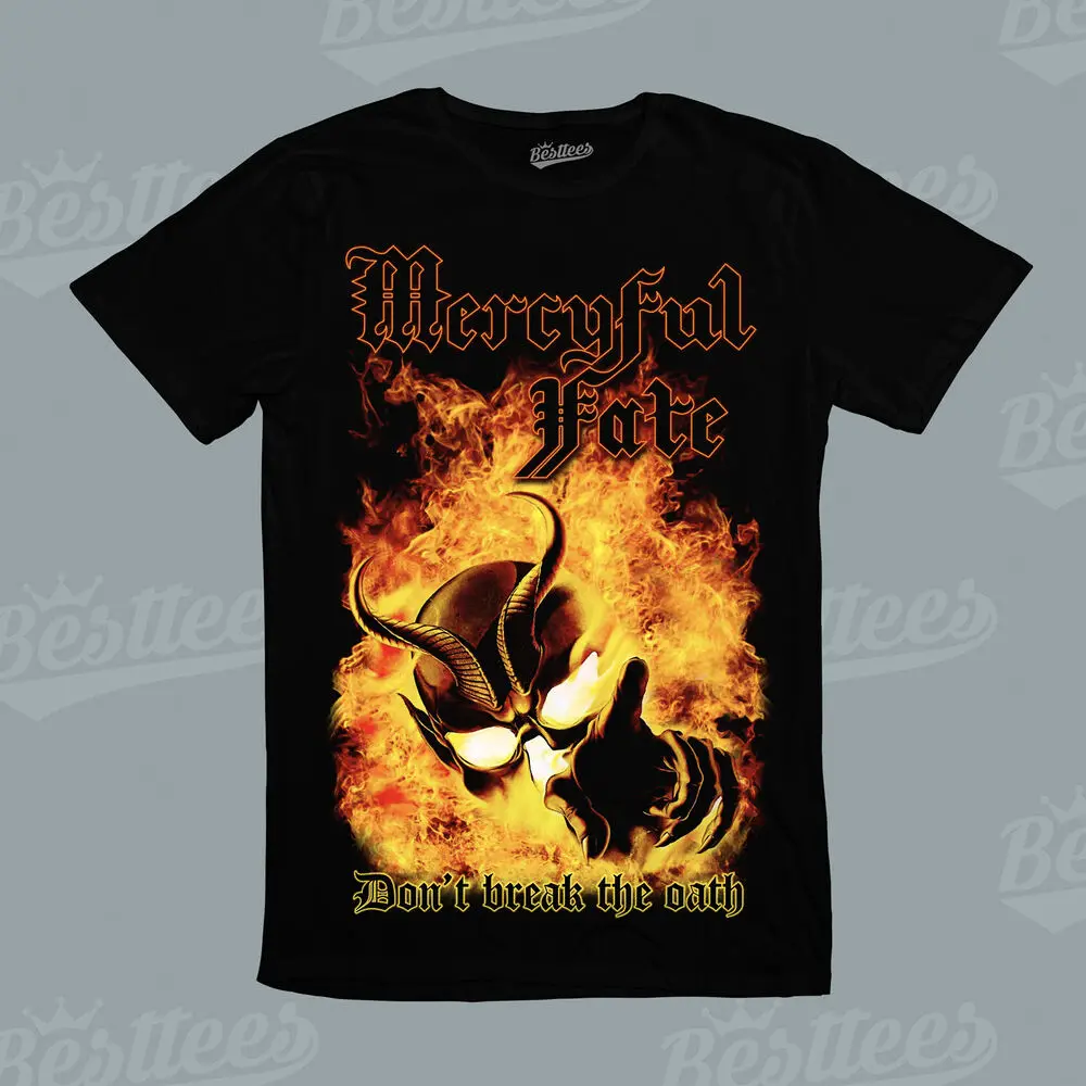 

Long/Short Sleeve Danish Heavy Music Rock Band Mercyful Fate Oath T-Shirt