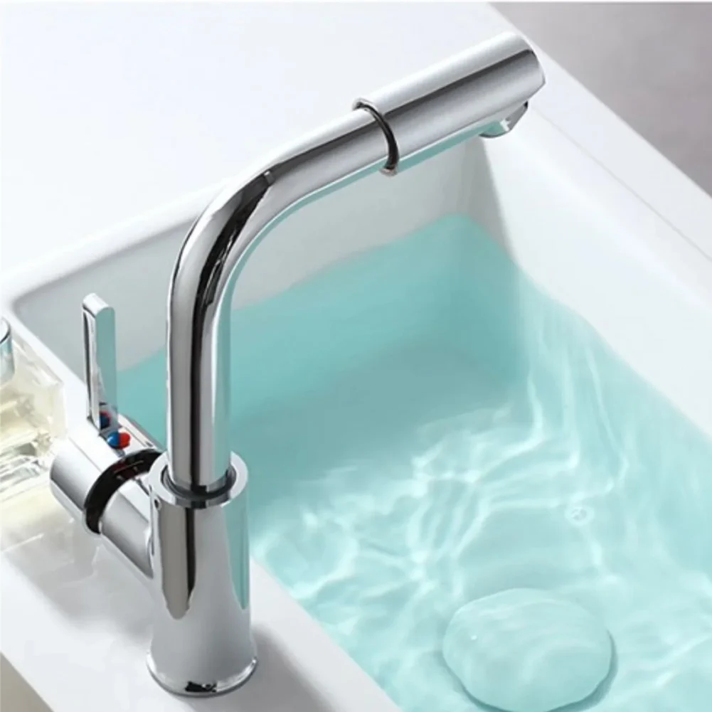 High Quality Bathroom Faucet Sink Faucet Bar Sink Dual-use Faucet Single Handle Stainless Steel Two-in-one° Rotate