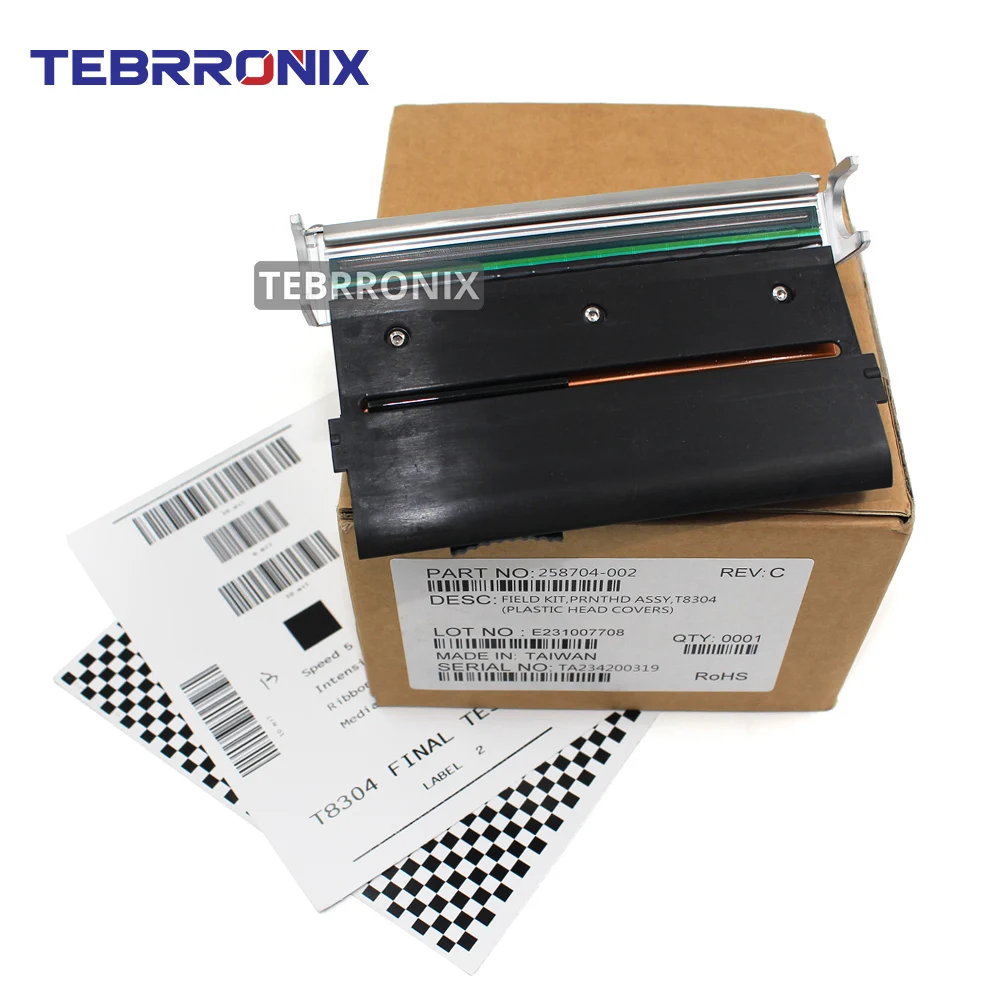 258704-002 New Original Printhead for Printronix T8304 Thermal Barcode Label Printer 300dpi Print Head