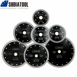 SHDIATOOL 4/4.5/5Inch Cutting Disc Saw Blade Sintered Ceramic Tile Porcelain Stoneware Marble Angle Grinder