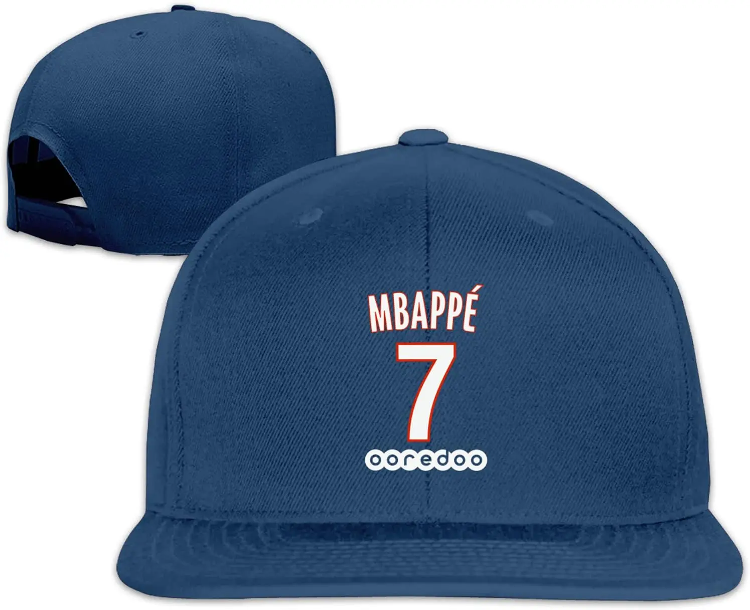 Paris PSG # 7 Mbappe 2021 drukowanie 3D czapka z daszkiem czapka z daszkiem Casquette tata czapka w stylu hip-hop kapelusz prezent dla kobiet