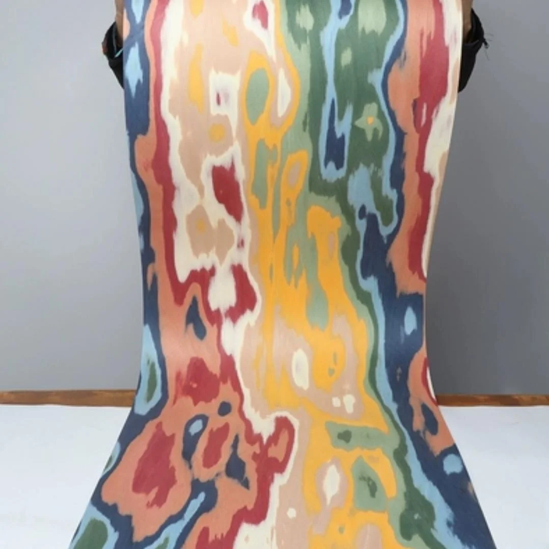 Láminas de chapa de madera con grafiti colorido, láminas decorativas para muebles, monopatín, Audiowood, RV, 2,5 m de ancho: 580mm, tecnología T: