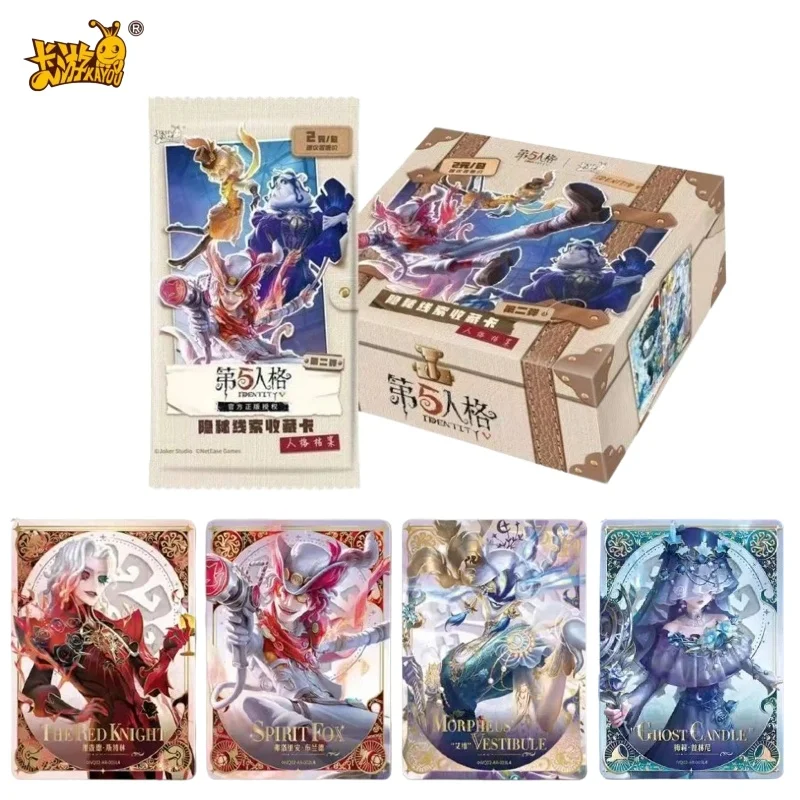 

KAYOU Genuine Identity V Fun Shadow Pack New Personality Profile Secret Clue Collection Card Anime Game Peripheral Kids Gift