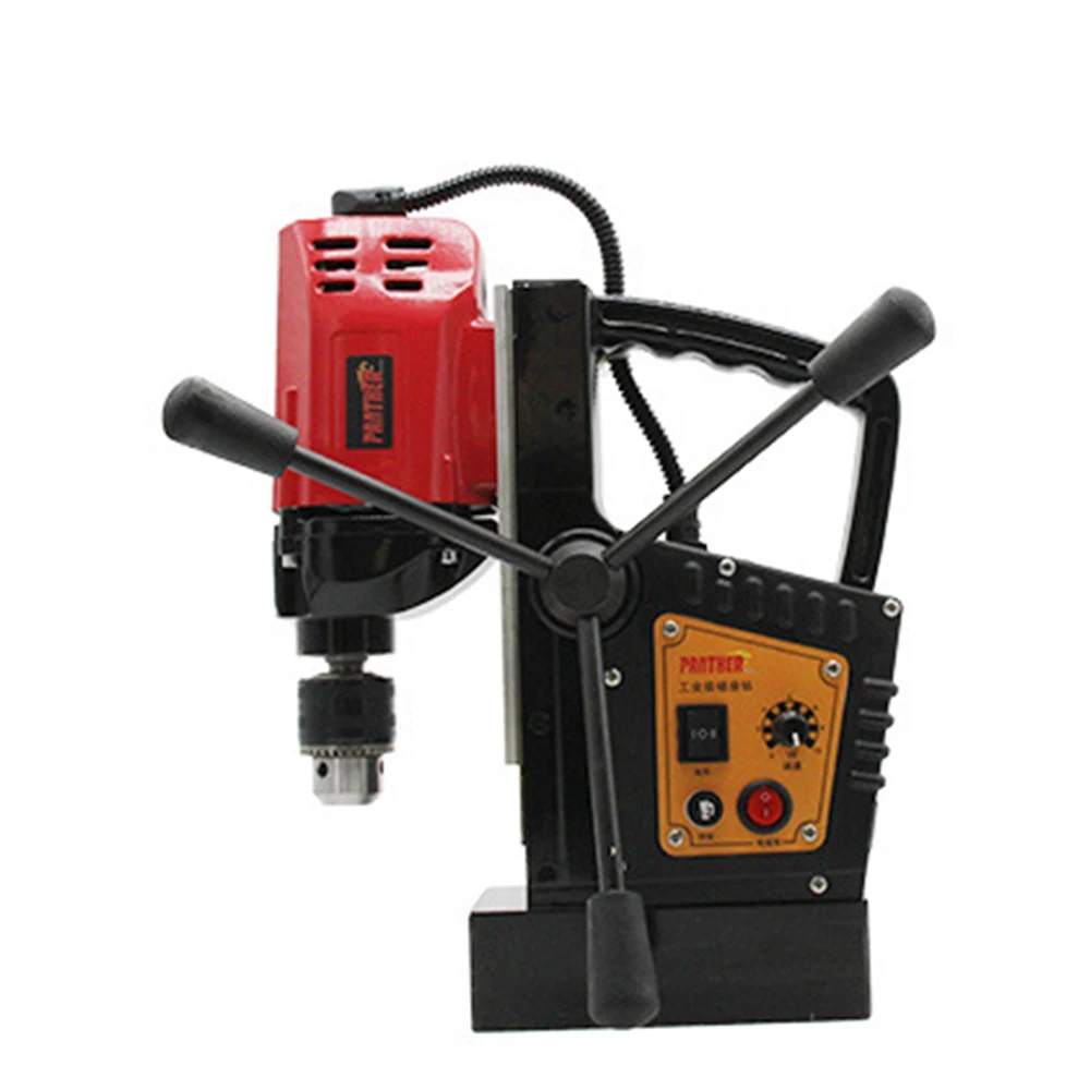 

Multifunctional Magnetic Drill Bench Drilling Machine Speed Governing Positive And Negative Rotation Base Drill PR-8013E