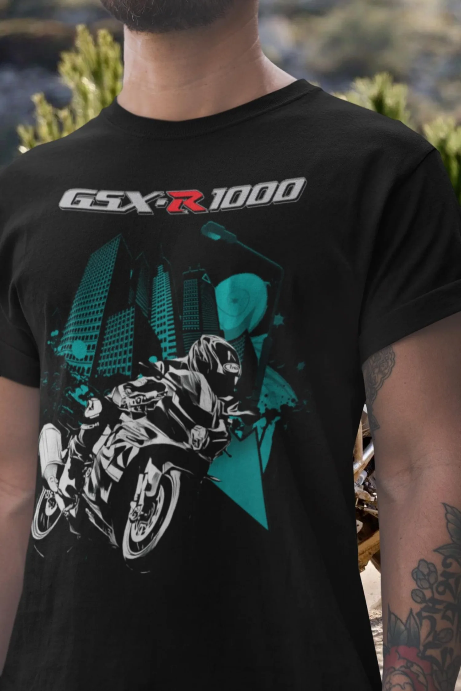 562 @ EY S.uzuki GSX-R1000 تي شيرت SRAD Superbike Legend Motorcycle Tee K5 Gixxer Rider Top لمحبي S.uzuki المسار هدية App