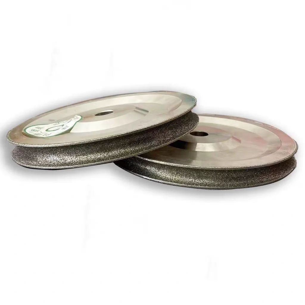 ダイヤモンド砥石 6インチ 150mm 16mm穴 ビーズ作成用 ダイヤモンド成形ディスク 丸型バケットライスフラットビーズ