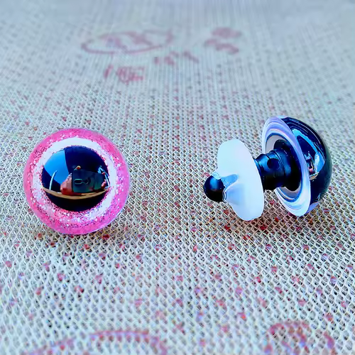 20pcs 3D Plastic Glitter Safety Eyes For Crochet Toys Amigurumi Diy Mix Bulk Mixed Sizes Toy Doll Making 10/12/14/16/18/20/22mm - Image 9