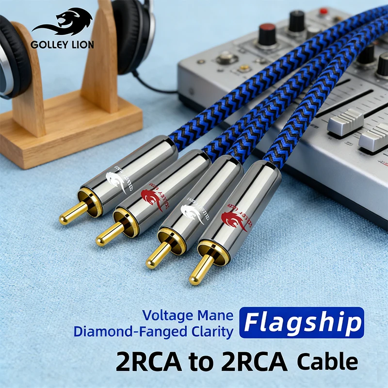 2-RCA Male To 2-RCA…