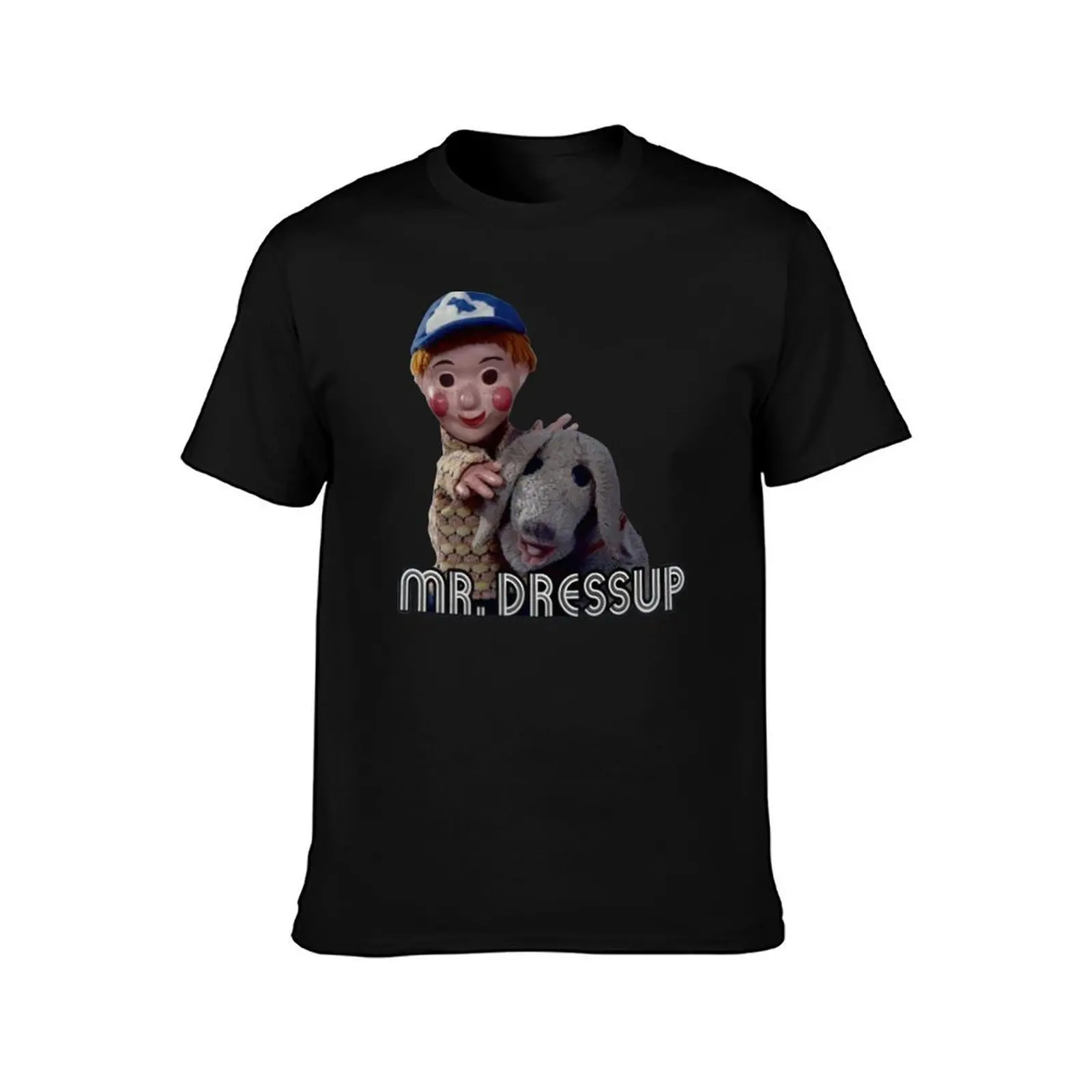 Mr Dressup Casey And Finnegan T-Shirt Summer Casual Cotton Tee Oversized Streetwear Tops Vintage Graphic Print 100% Cotton