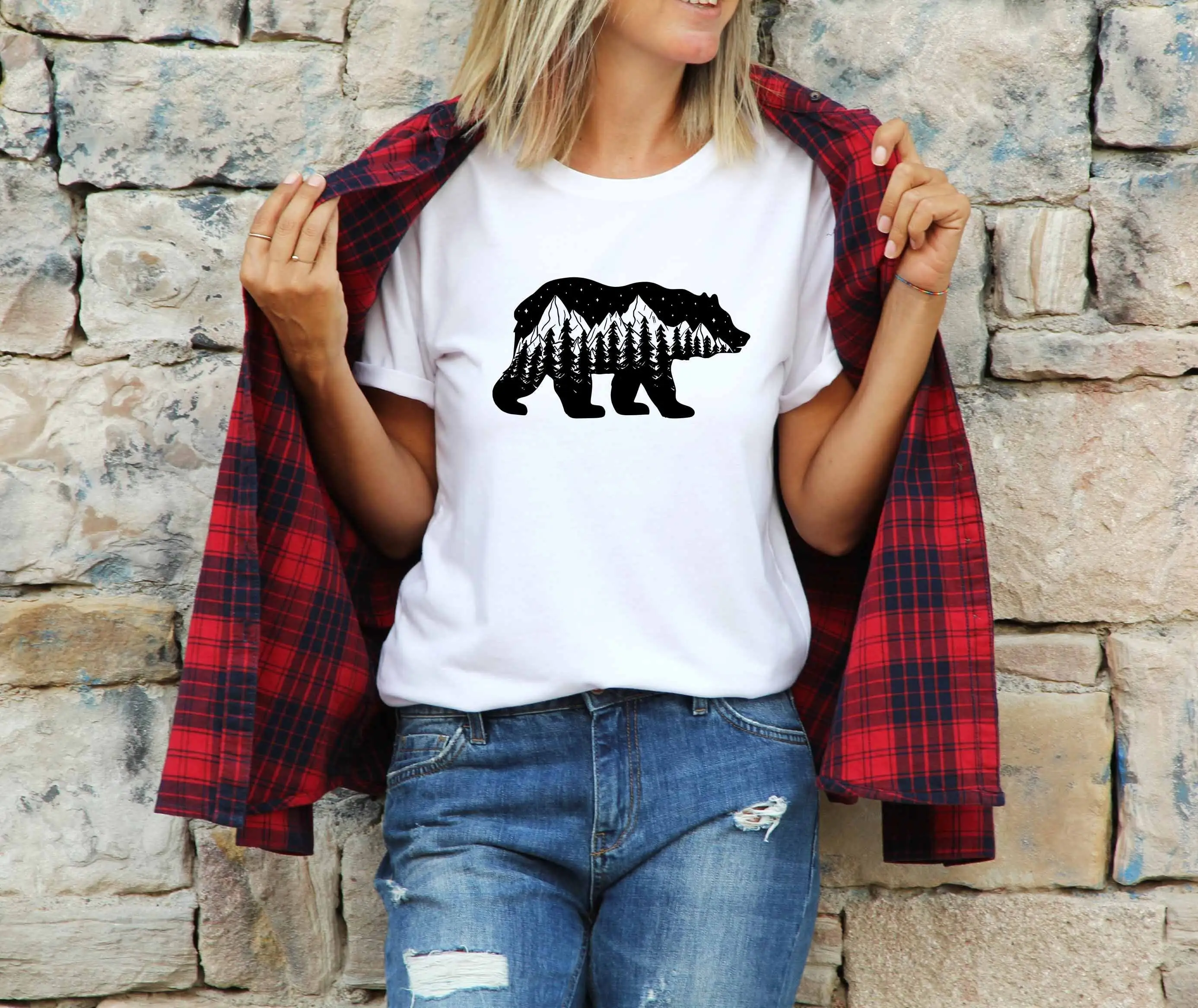 

Футболка с изображением медведя и приключений для природы, кемпинга, походов, путешествий на открытом воздухе, походов