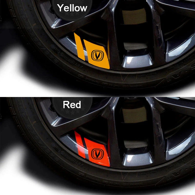6Pcs Car Wheel Sticker For Changan CS75 PLUS CS95 CS35 alsvin CS15 CS55 Eado Auto Accessories