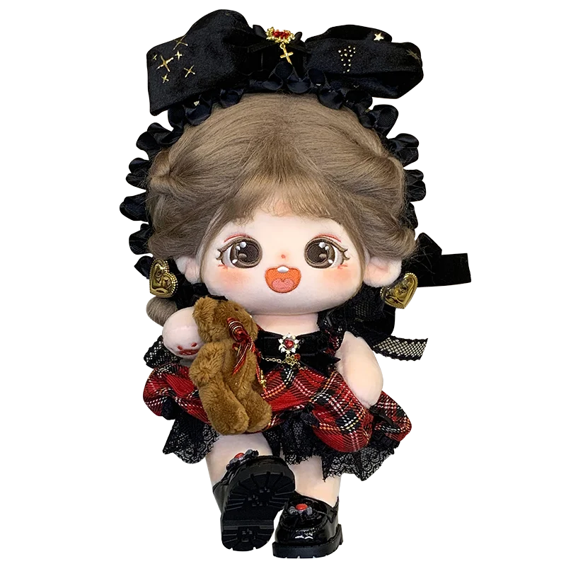 COTTONPLANET Cocoa Lillian Cotton Doll Plush Doll Toy