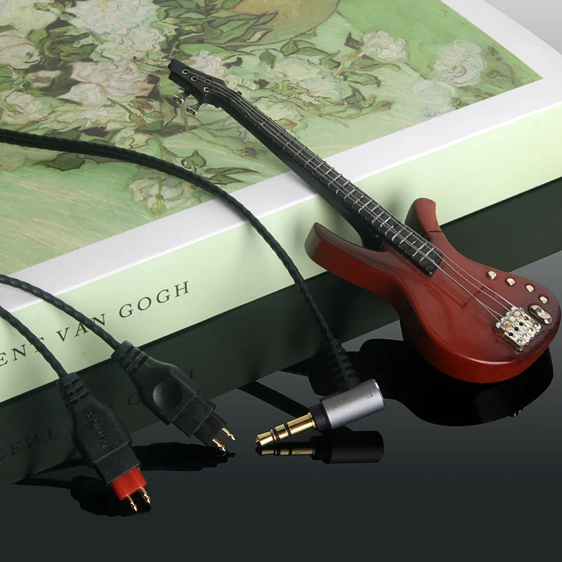 Occ Verzilverd Audio Kabel Voor Sennheiser HD6XX HD58X Hoofdtelefoon