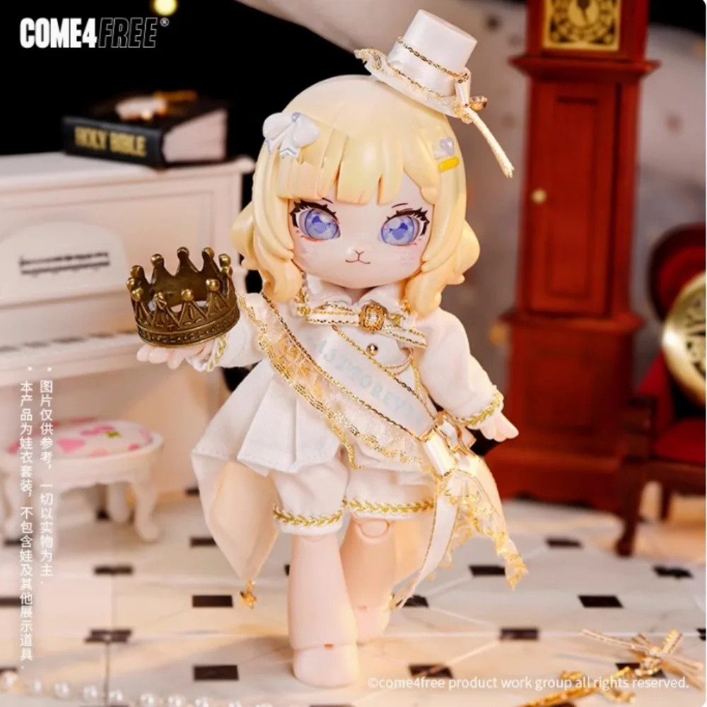 COME4FREE BJD 1/12 odzież dla lalek zestaw w stylu rycerza ob11 akcesoria dla lalek odzież dla dziewczynek (bez lalki) gsc ggift odzież dla dziewczynek