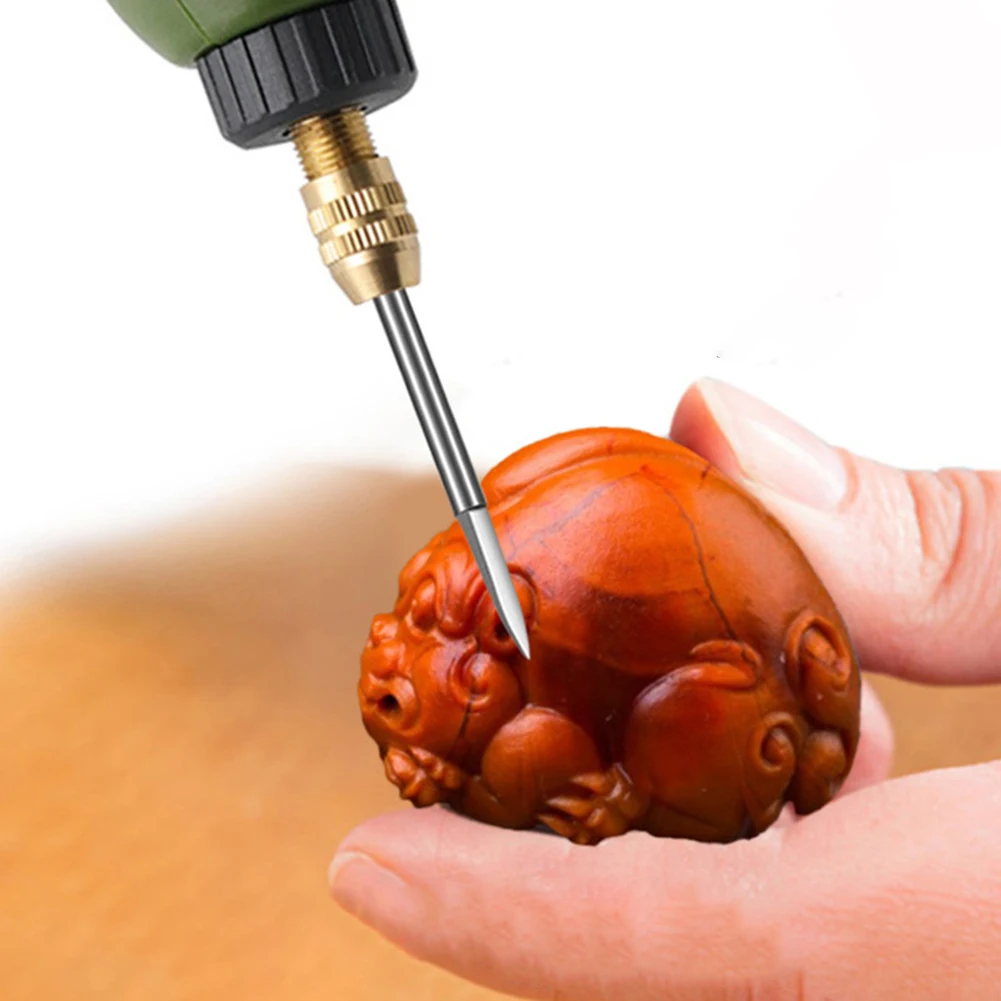 DIY Wood Projects Wood Carving Drill Bits Metal Engraving Bits Compatible Rotary Tool Accessories Drawing Lines With Precision