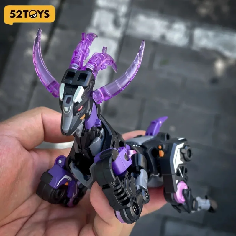 

Игрушка-трансформер 52TOYS Beastbox: Козел-куб, превращающийся в механическую фигурку, коллекционная деформируемая игрушка, подарок на день рождения