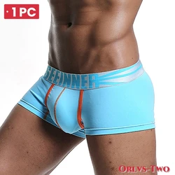 Seeinner Brand Underwear Men Boxers Shorts Digital print Men Sexy Cueca Boxer Cotton fashion U convex pouch male gay underpants