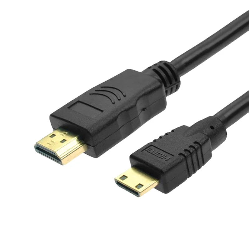 HTC-100 Mini hdmi-kompatybilny z HDMI kompatybilny kabel do Canon EOS 60D 5D3 5D2 5D 6D 7D 70D 80D 5DSR 5DS 750D 760D 5D4 kamera