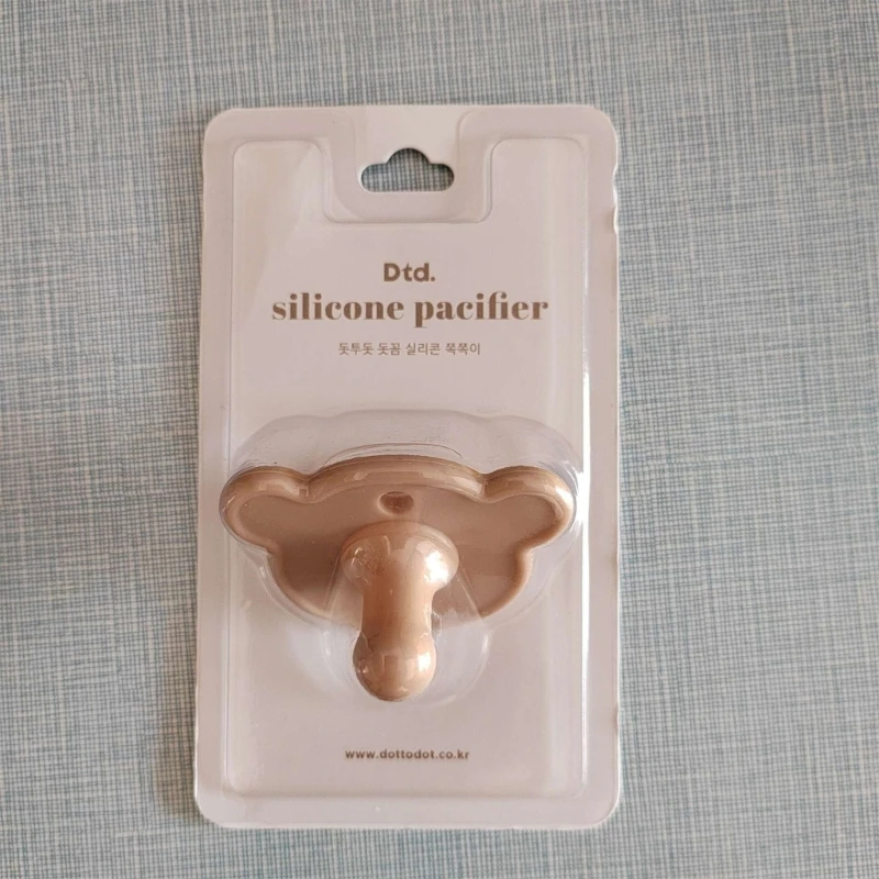 Anti-Colic Pacifier Natural Rubber Pacifier Eco-Friendly Baby Pacifier