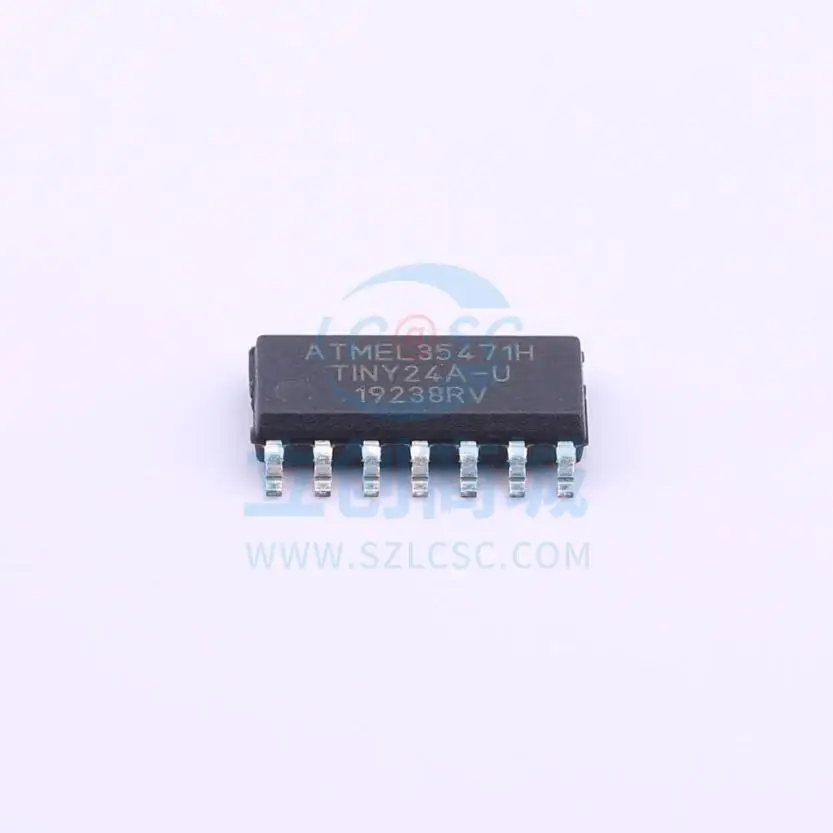 1ชิ้น/lote ATTINY24A-SSUR ATTINY24A-SSU ATTINY24A TINY24A-U SOP-14 100% ใหม่และดั้งเดิม